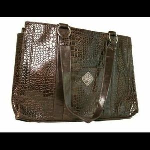 Coldwater Creek Crocodile Tote